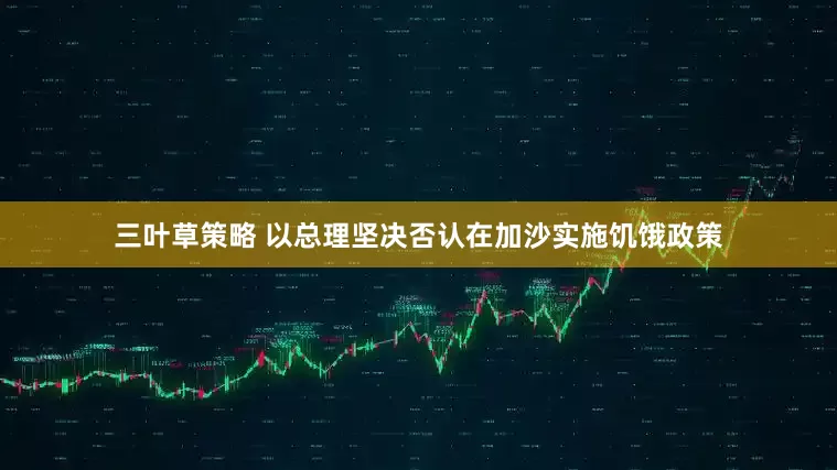 三叶草策略 以总理坚决否认在加沙实施饥饿政策